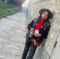 A loved one standing outside