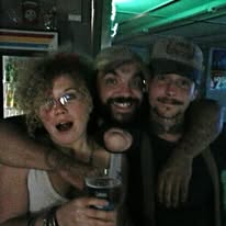 Three friends together